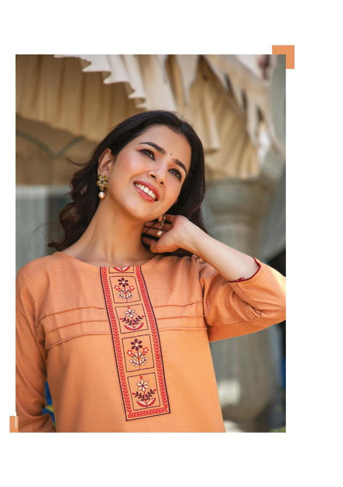 Wanna Mayra Latest Designer Casual Wear Rayon Fancy Kurti Collection